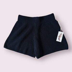NWT Jessica Simpson Navy Blue Knit High Waisted Shorts